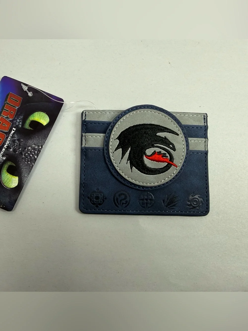 DreamWorks How To Train Your Dragon Toothless Logo Cardholder BoxLunch Exclusive